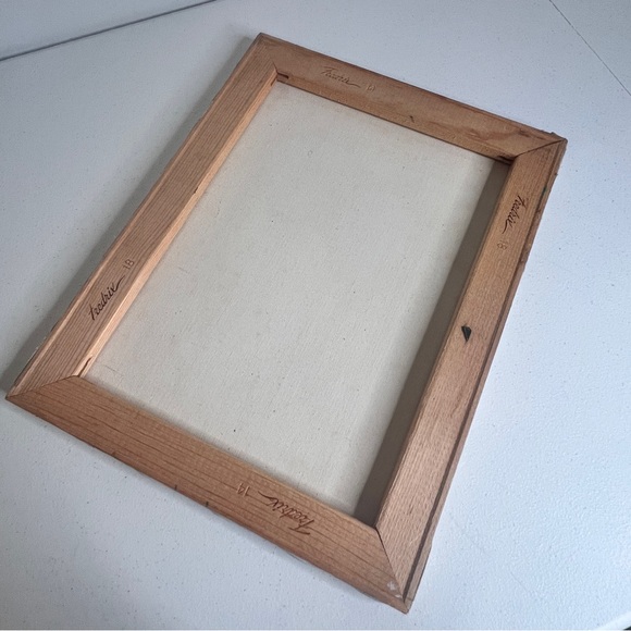 Vintage Original Seascape at Sunrise with Dunes by Artist John Szekes 18 x 14 - Picture 11 of 12